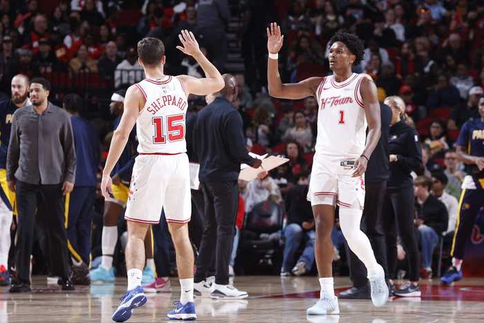 谢泼德越来越强，阿门申京想稳定投篮，狼队输球，火箭重返第三